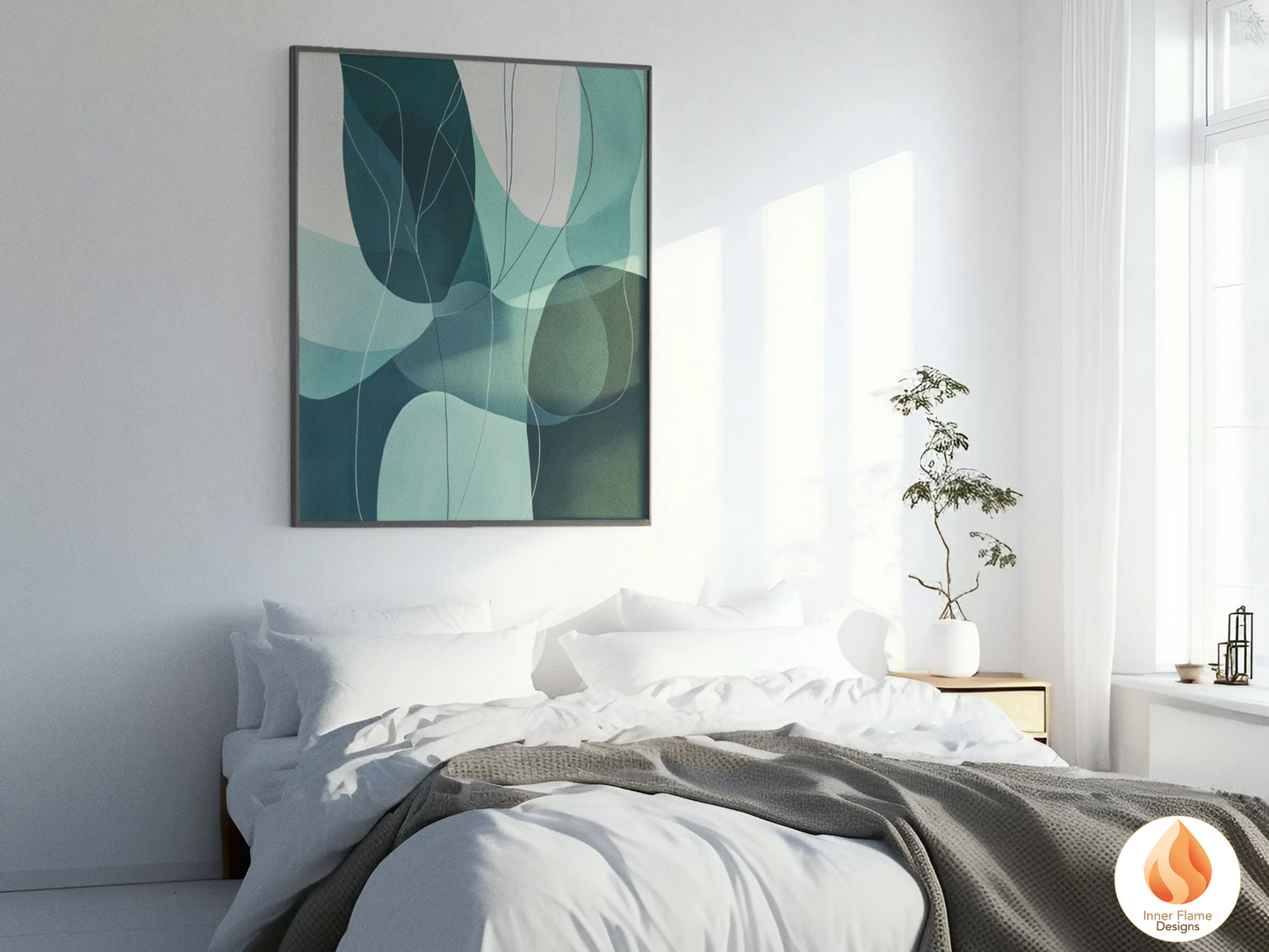 Whimsical Line Art for Modern Home Design | Triptych Artwork