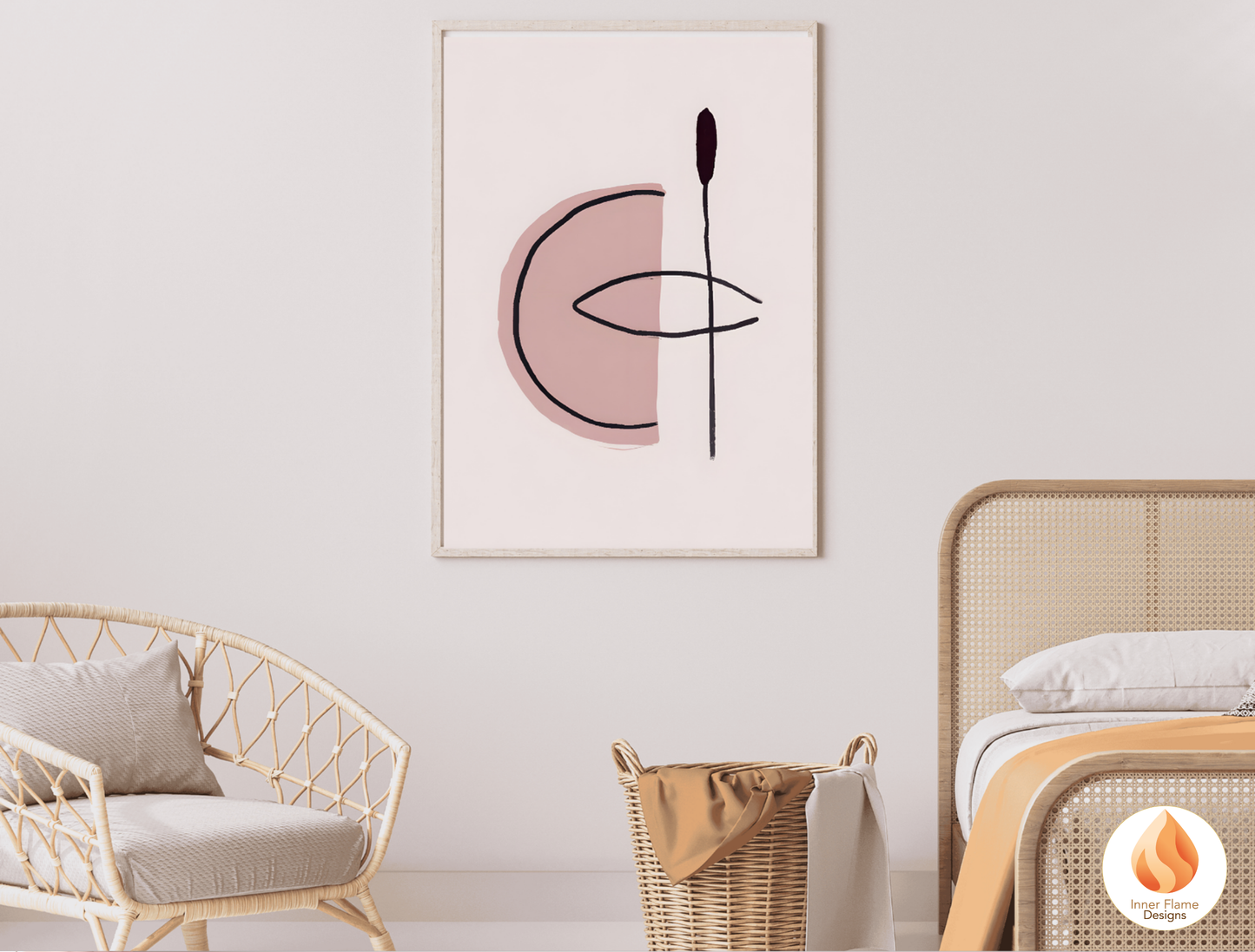 Eclectic Line Art for Modern Home Design | Triptych Artwork