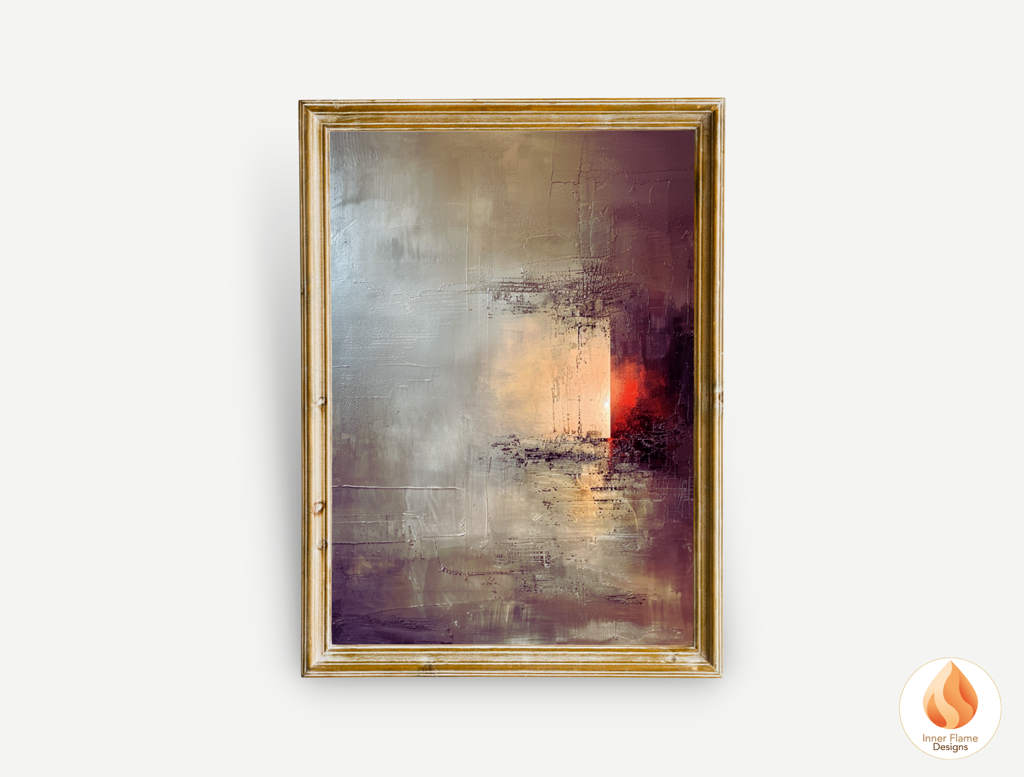 Contemplative Minimalist Art for Modern Home Design | Diptych Artwork
