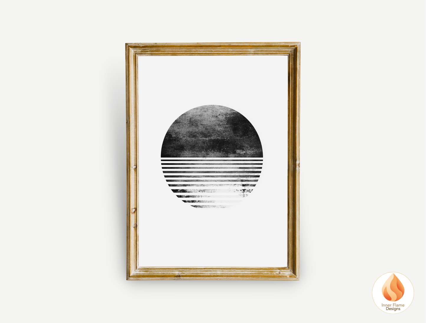 Monochromatic Japandi Art for Modern Home Design | Diptych Artwork