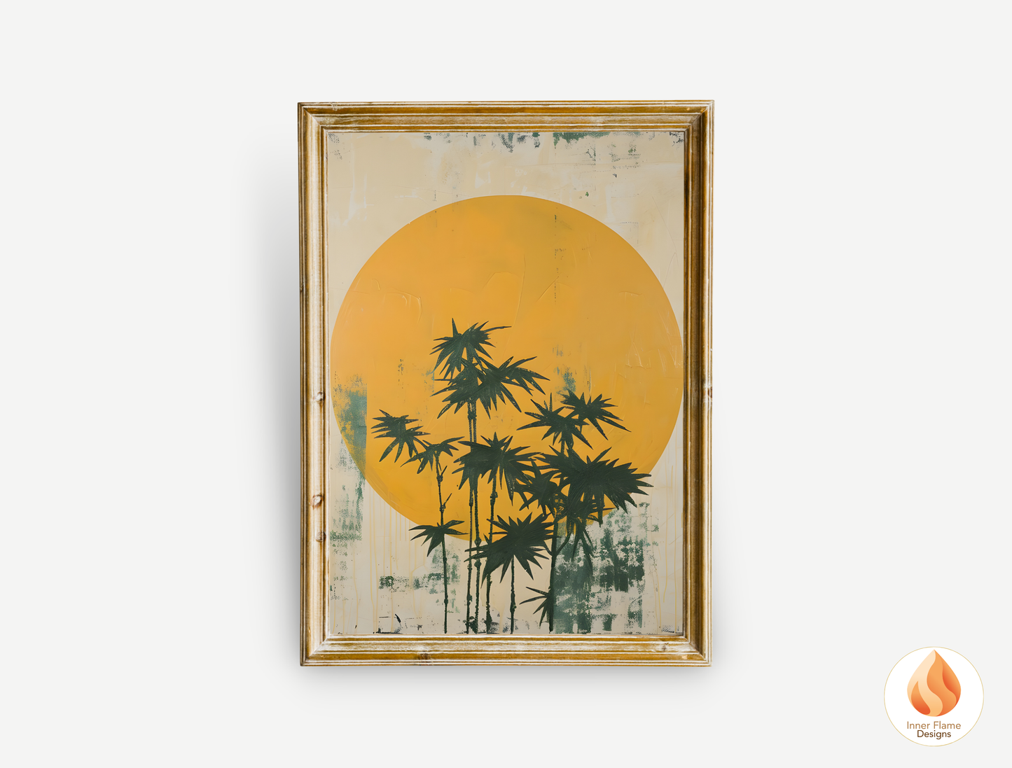 Tranquil Japandi Art for Modern Home Design | Triptych Artwork (Series 1)