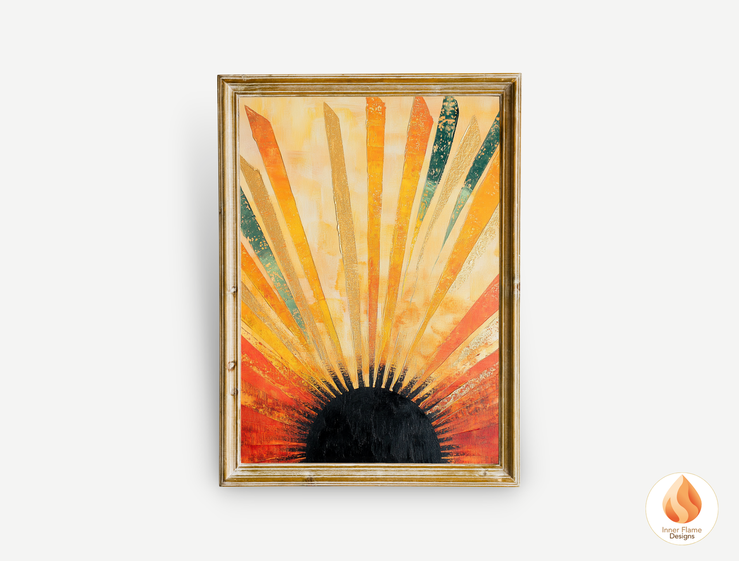 Vivid Cosmic Boho Wall Art Décor for Modern Home Design | Triptych Artwork (Series 1)