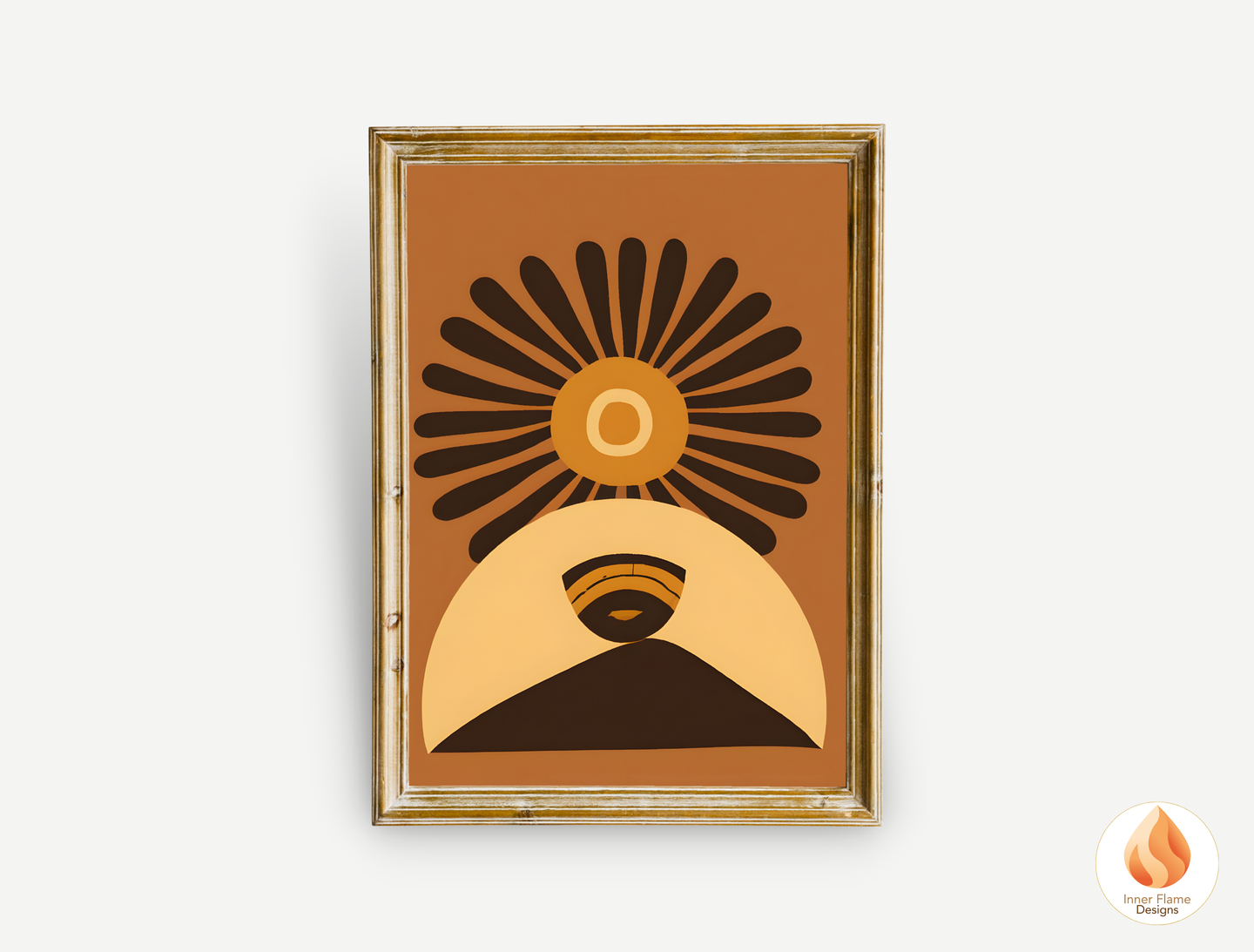 Eclectic Boho Wall Art Décor for Modern Home Design | Triptych Artwork (Series 1)