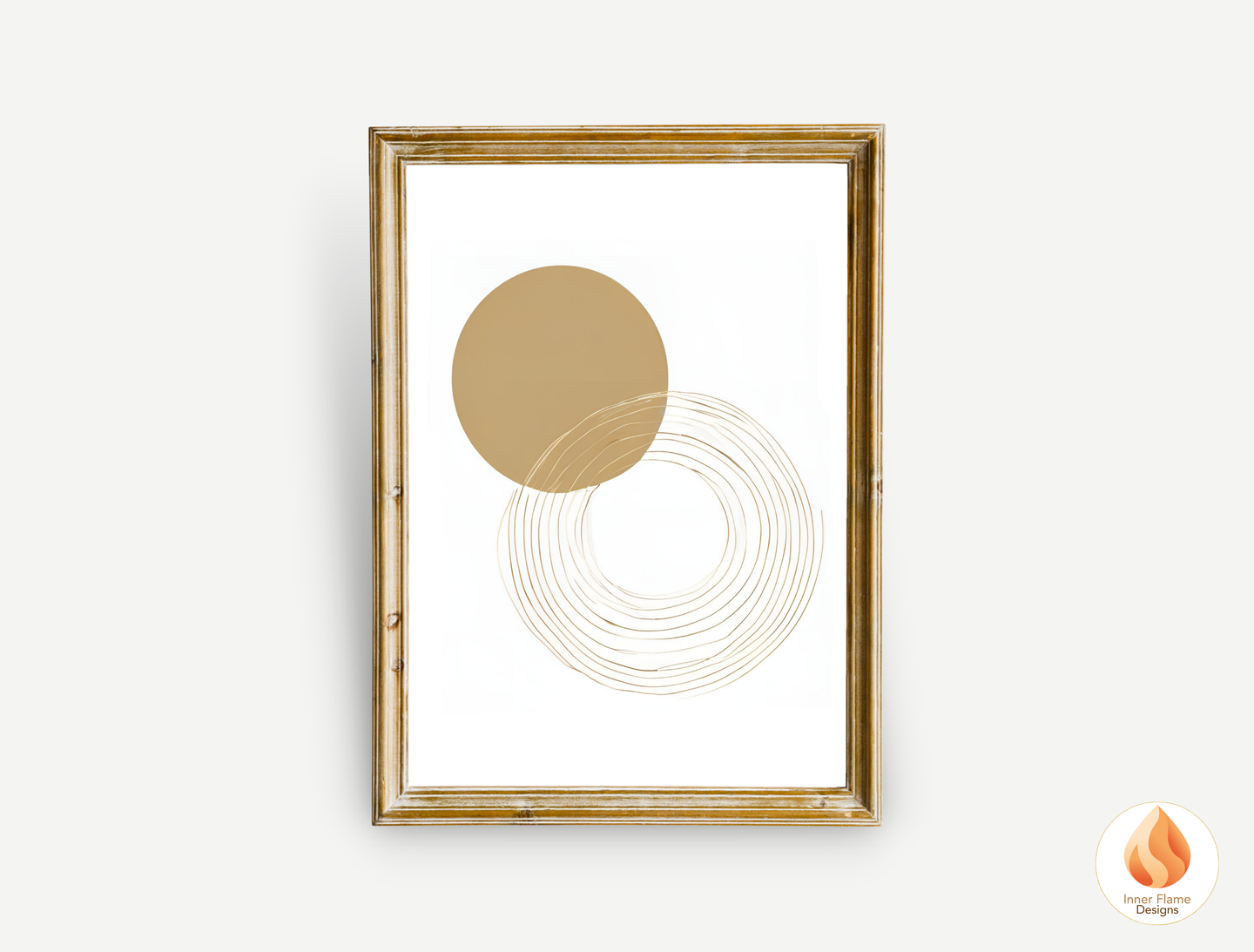 Stylish Geometric Artwork for Modern Home Design | Triptych Artwork