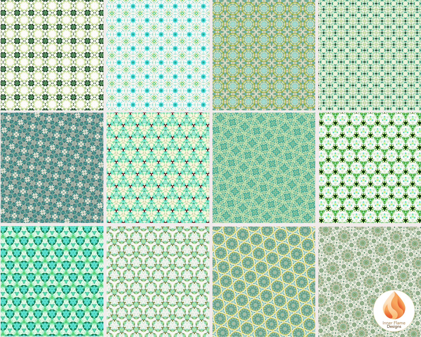 Timeless Geometric Surface Patterns | Seamless Patterns for Wallpaper, Textiles, Packaging and Digital Designs