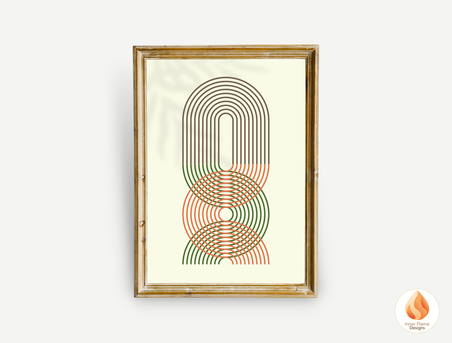 Spirited Geometric Artwork for Modern Home Design | Triptych Artwork