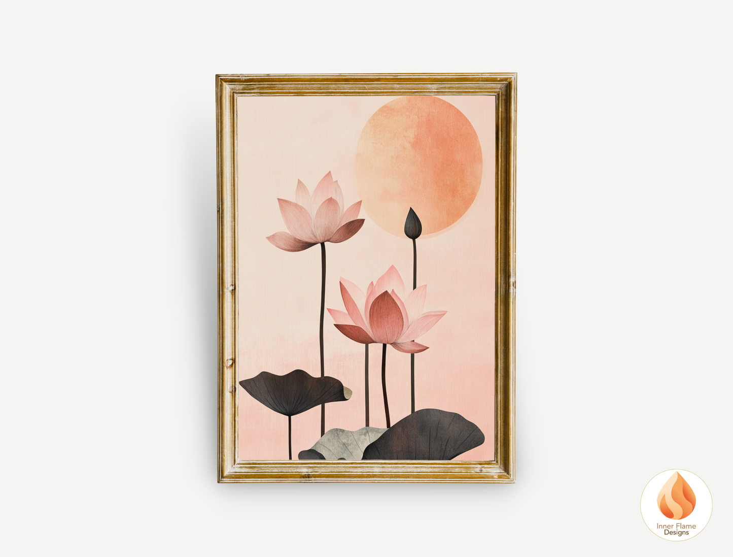 Exquisite Japandi Art for Modern Home Design | Triptych Artwork
