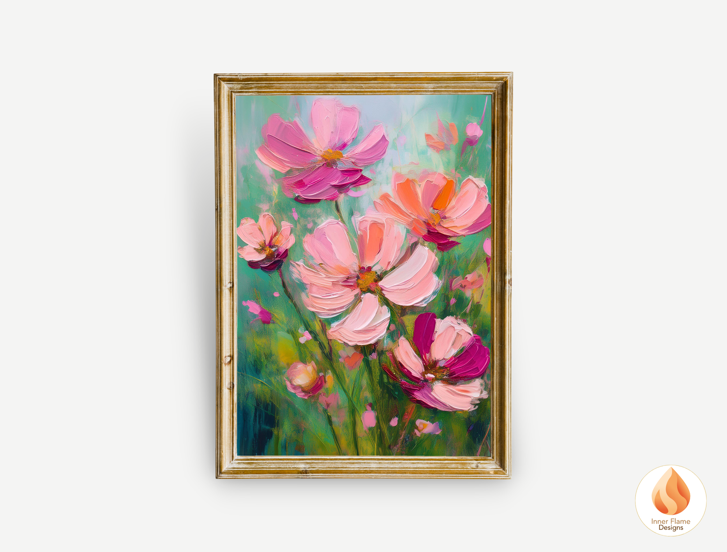 Captivating Flower Artwork for Modern Home Design | Four Piece Artwork