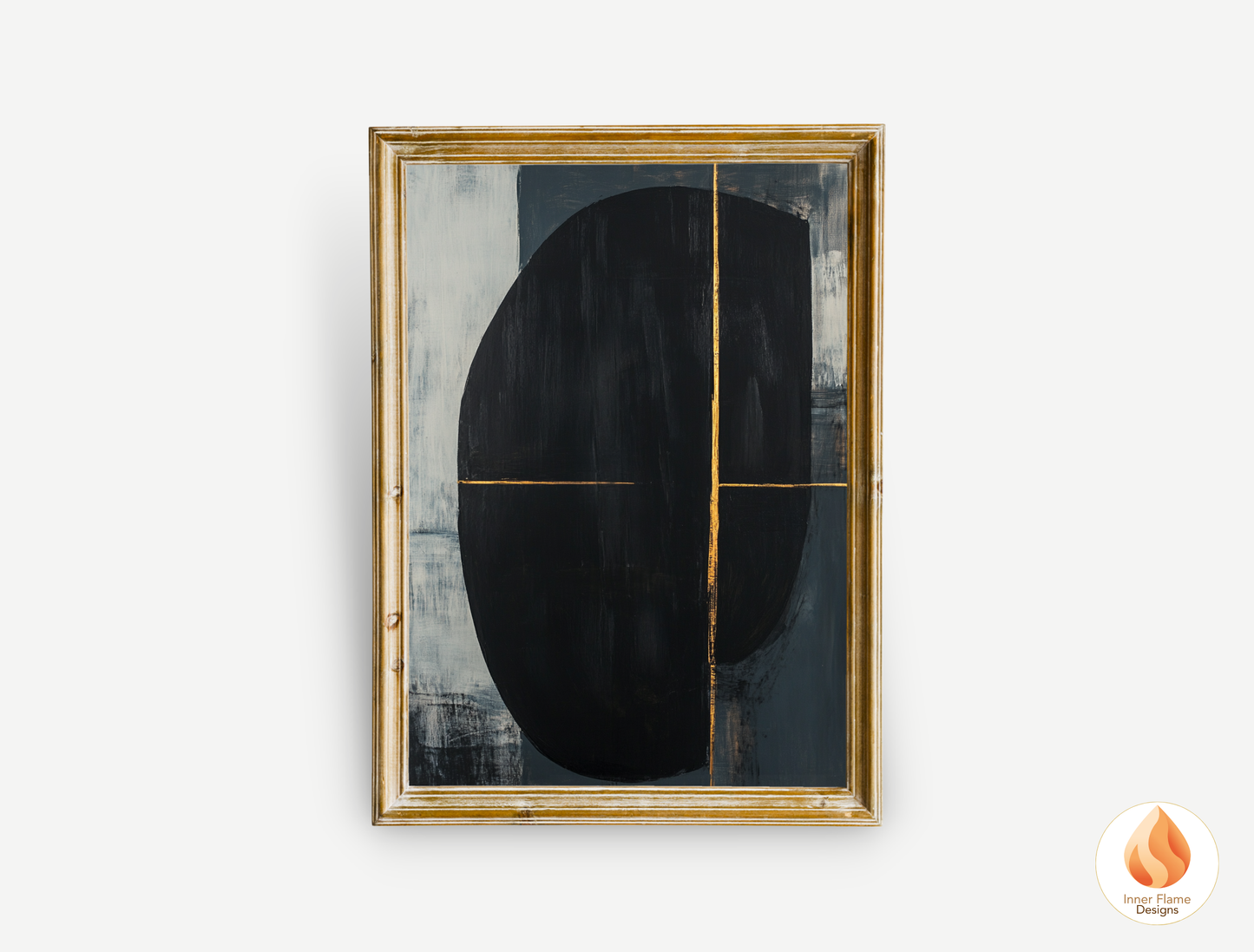 Enigmatic Minimalist Art for Modern Home Design | Triptych Artwork