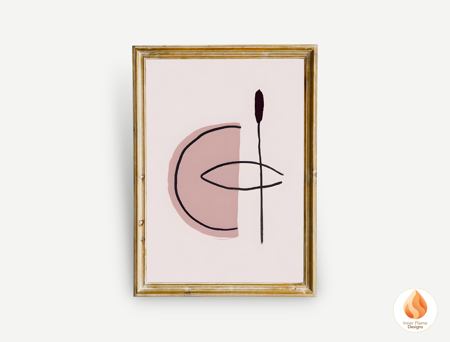 Eclectic Line Art for Modern Home Design | Triptych Artwork