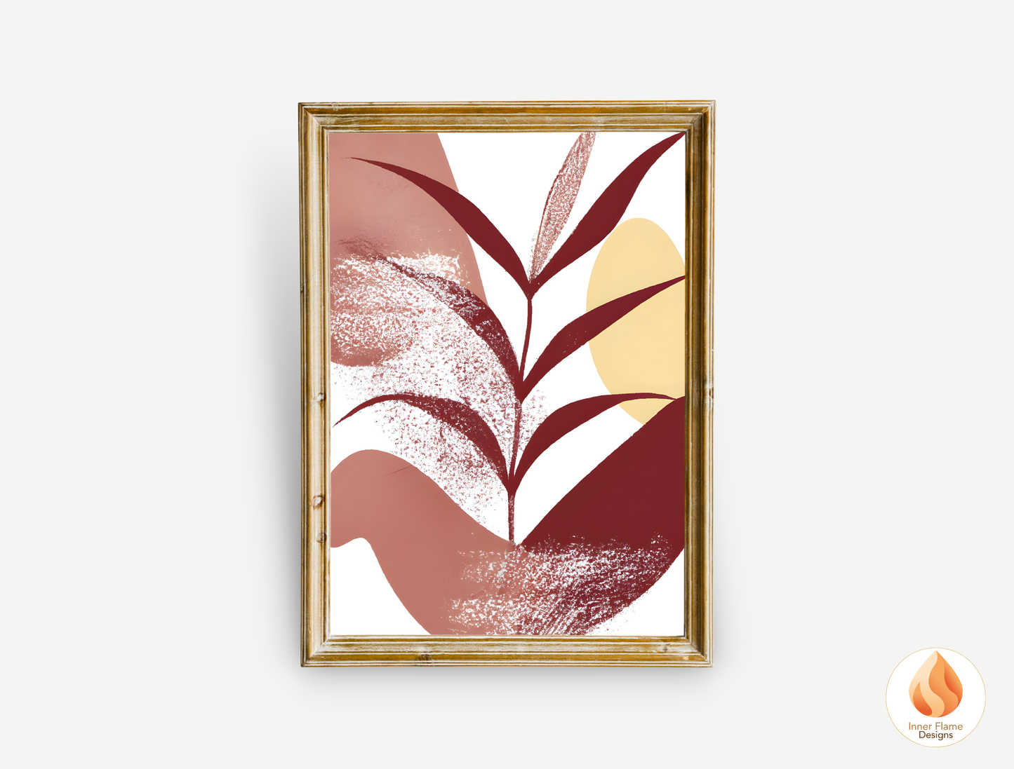 Bright Boho Wall Art Décor for Modern Home Design | Four Piece Wall Art
