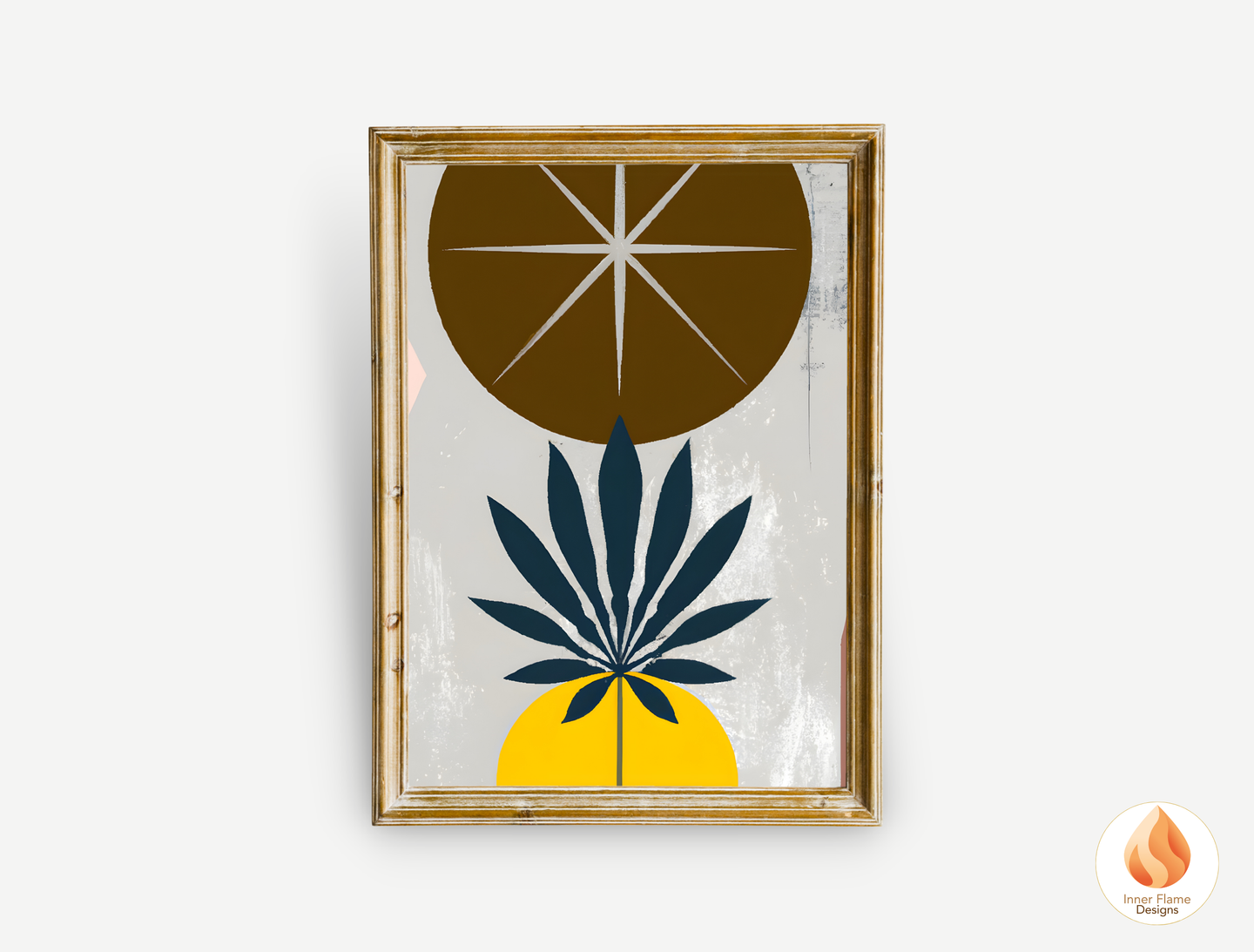 Eclectic Boho Wall Art Décor for Modern Home Design | Triptych Artwork (Series 2)