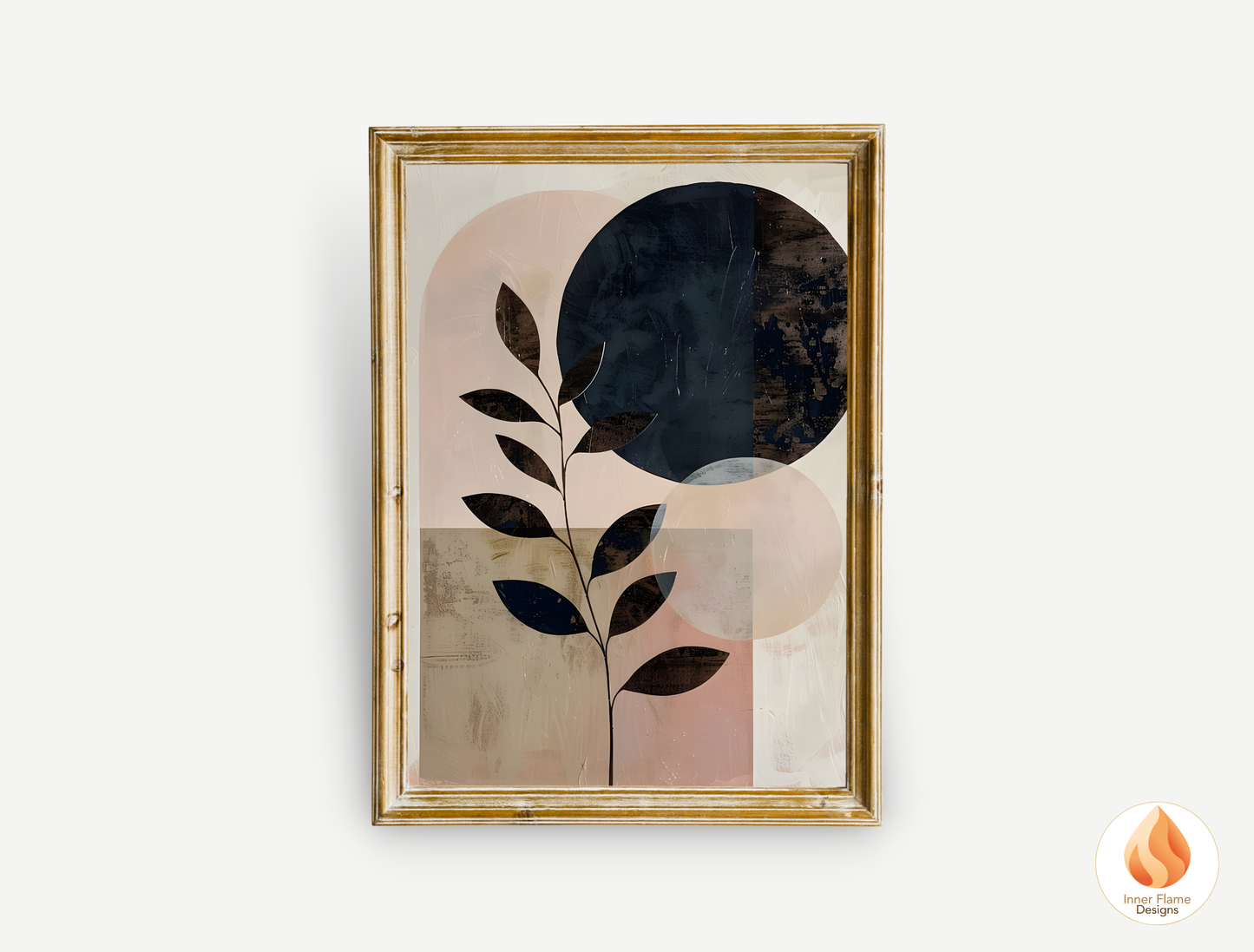 Charming Japandi Art for Modern Home Design | Triptych Artwork (Series 2)