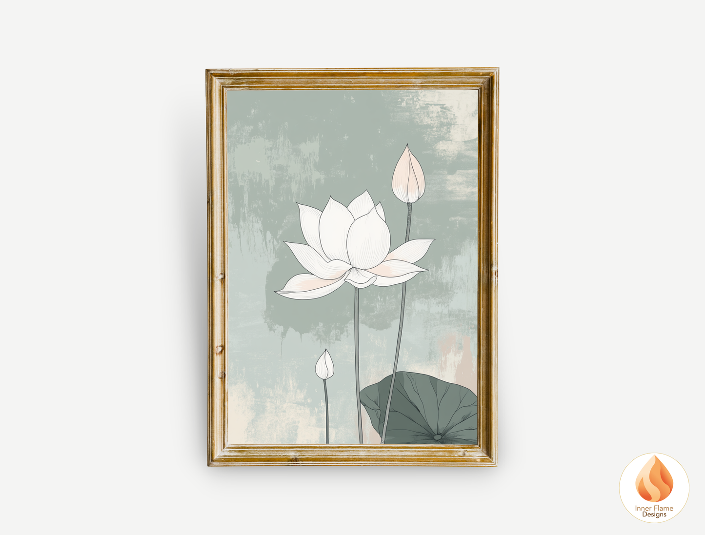 Subtle Japandi Art for Modern Home Design | Triptych Artwork (Series 4)