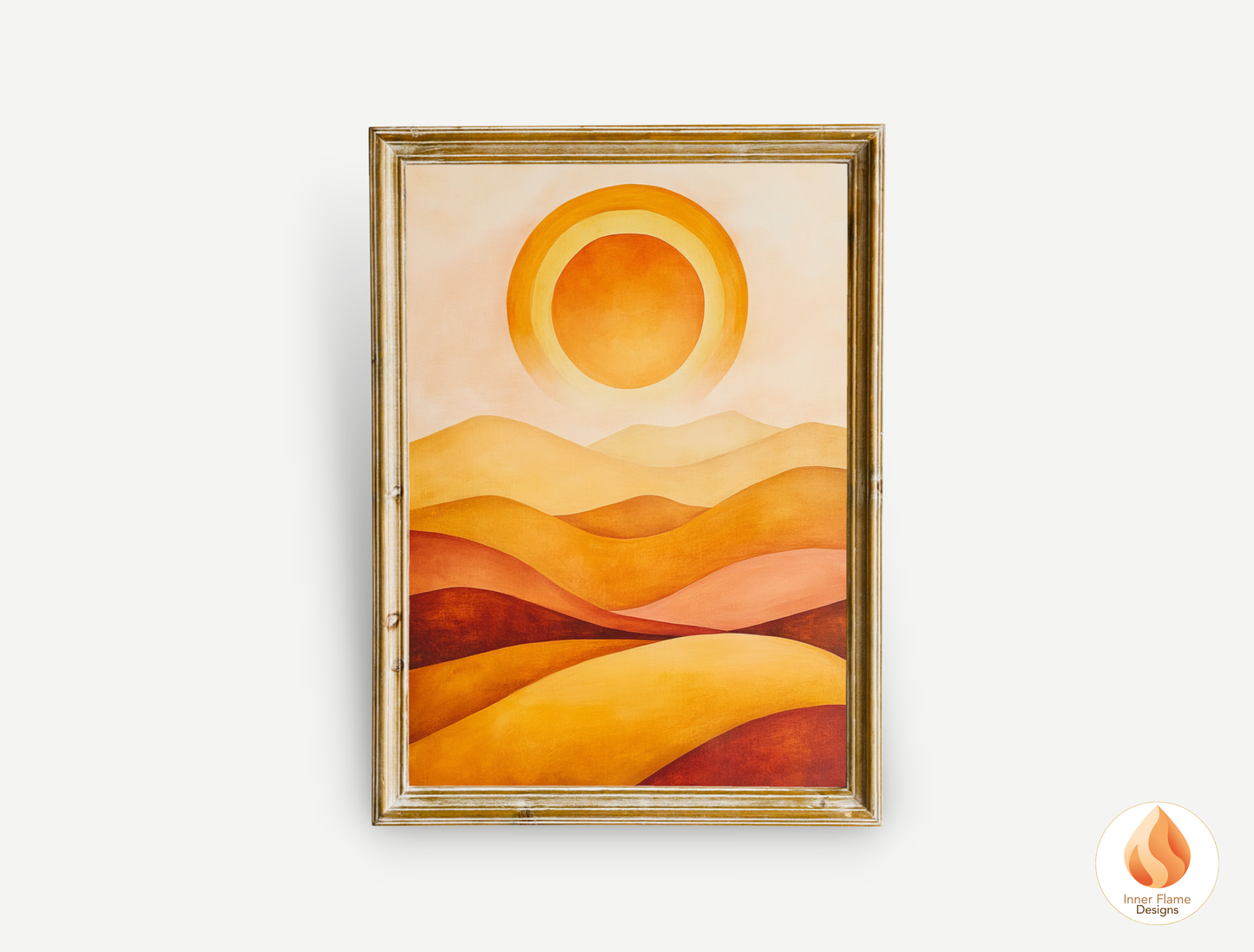 Vibrant Boho Wall Art Décor for Modern Home Design | Triptych Artwork