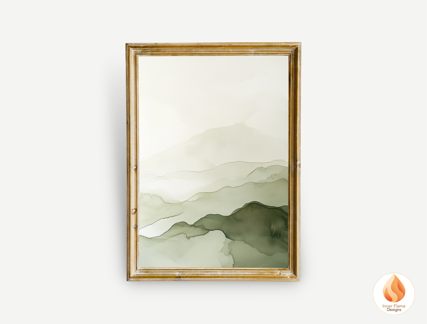 Reflective Japandi Art for Modern Home Design | Triptych Artwork
