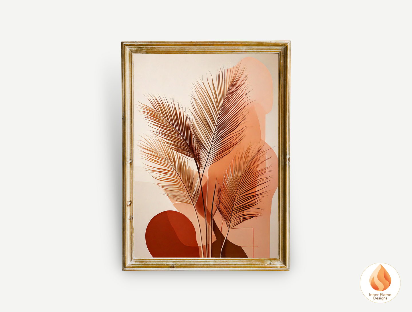 Radiant Botanical Art for Modern Home Design | Triptych Artwork