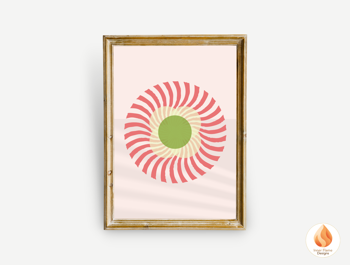Playful Geometric Artwork for Modern Home Design | Triptych Artwork