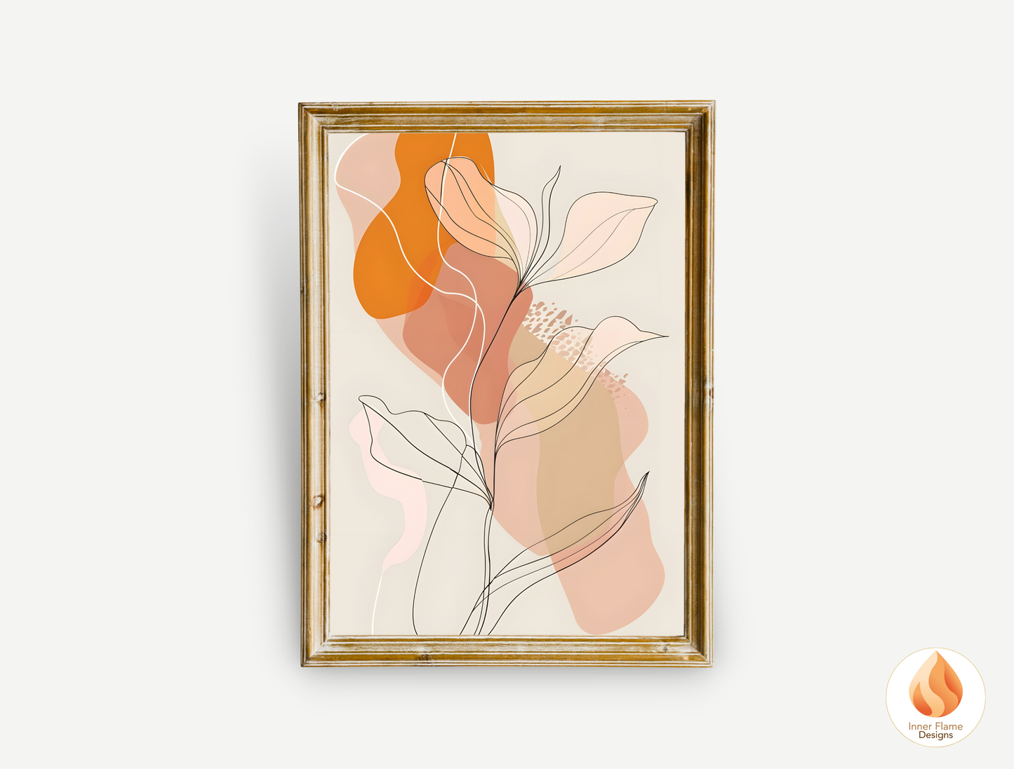 Graceful Line Art for Modern Home Design | Triptych Artwork (Series 1)