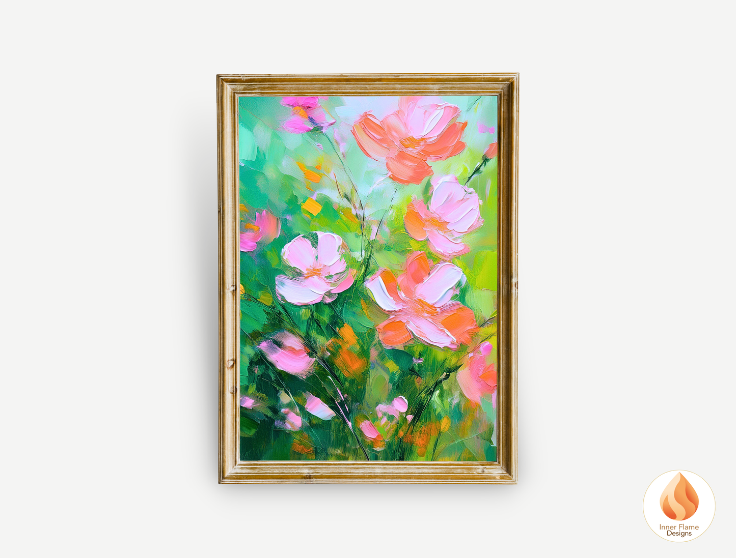 Captivating Flower Artwork for Modern Home Design | Four Piece Artwork