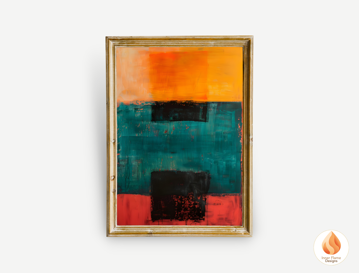Radiant Minimalist Art for Modern Home Design | Triptych Artwork