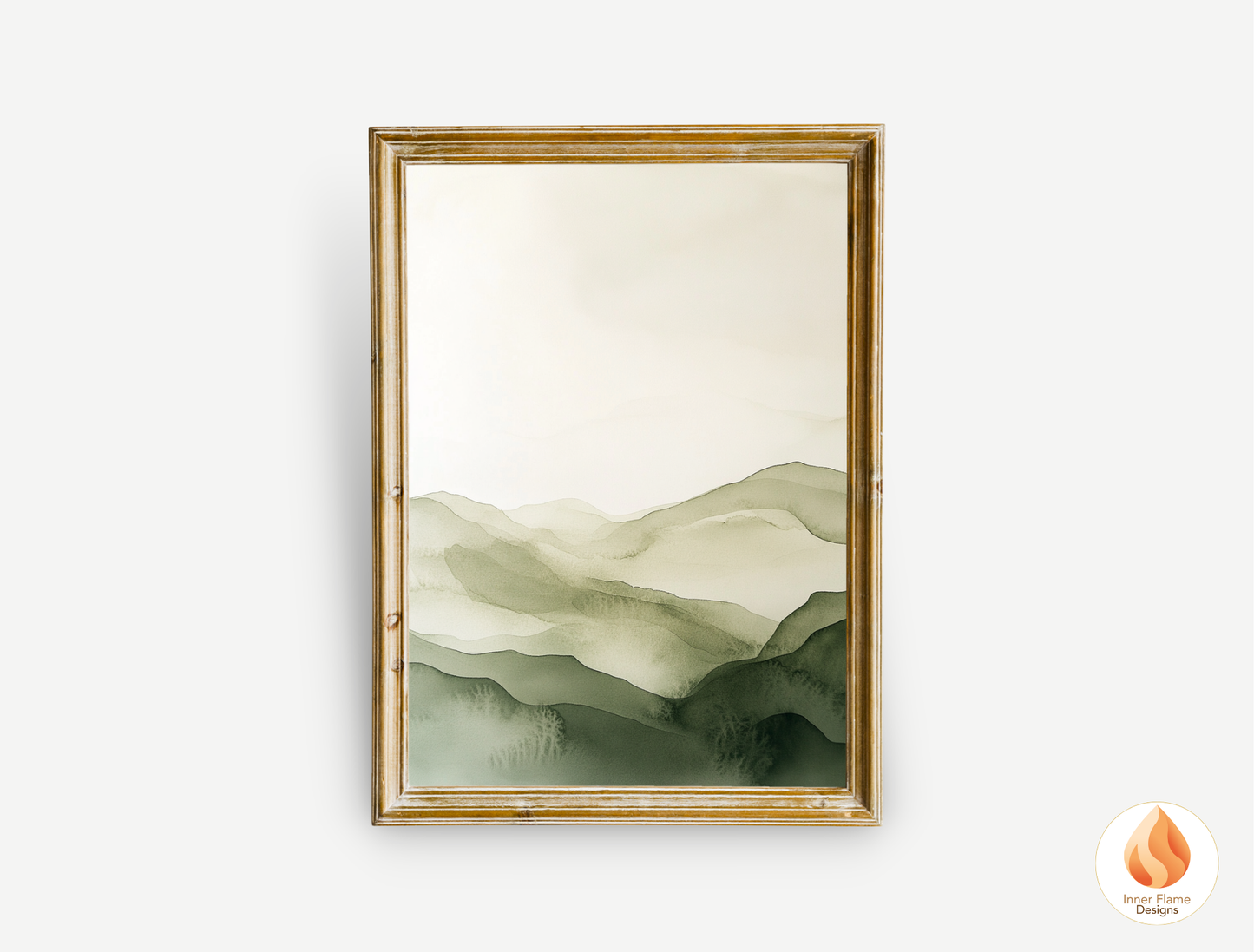 Reflective Japandi Art for Modern Home Design | Triptych Artwork