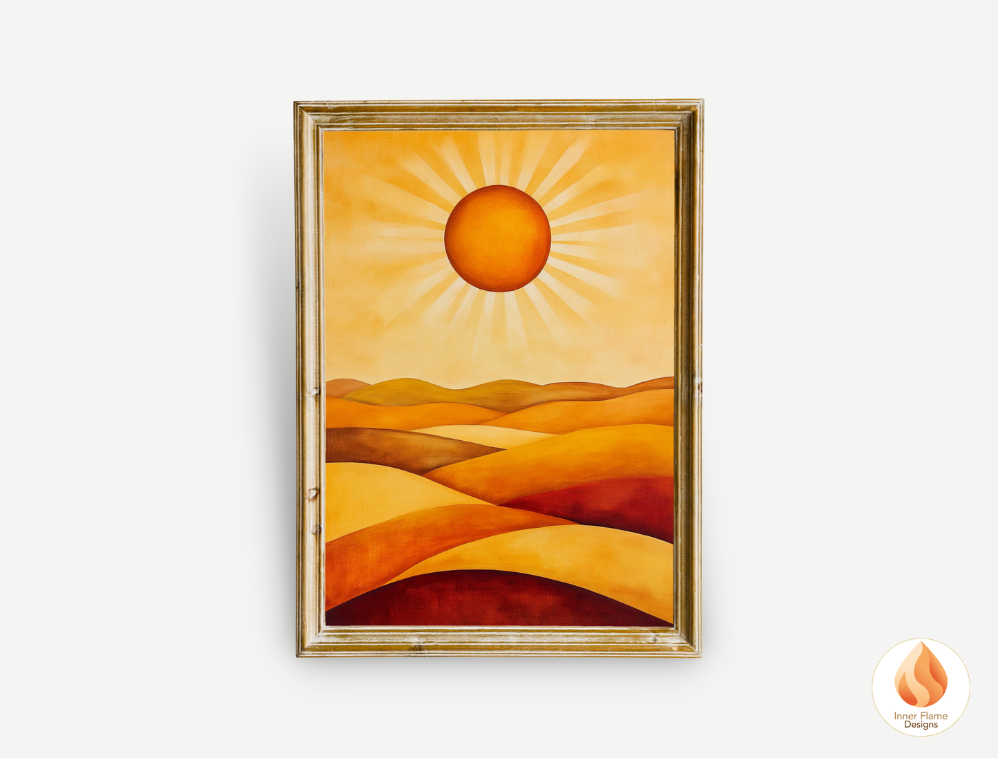 Vibrant Boho Wall Art Décor for Modern Home Design | Triptych Artwork