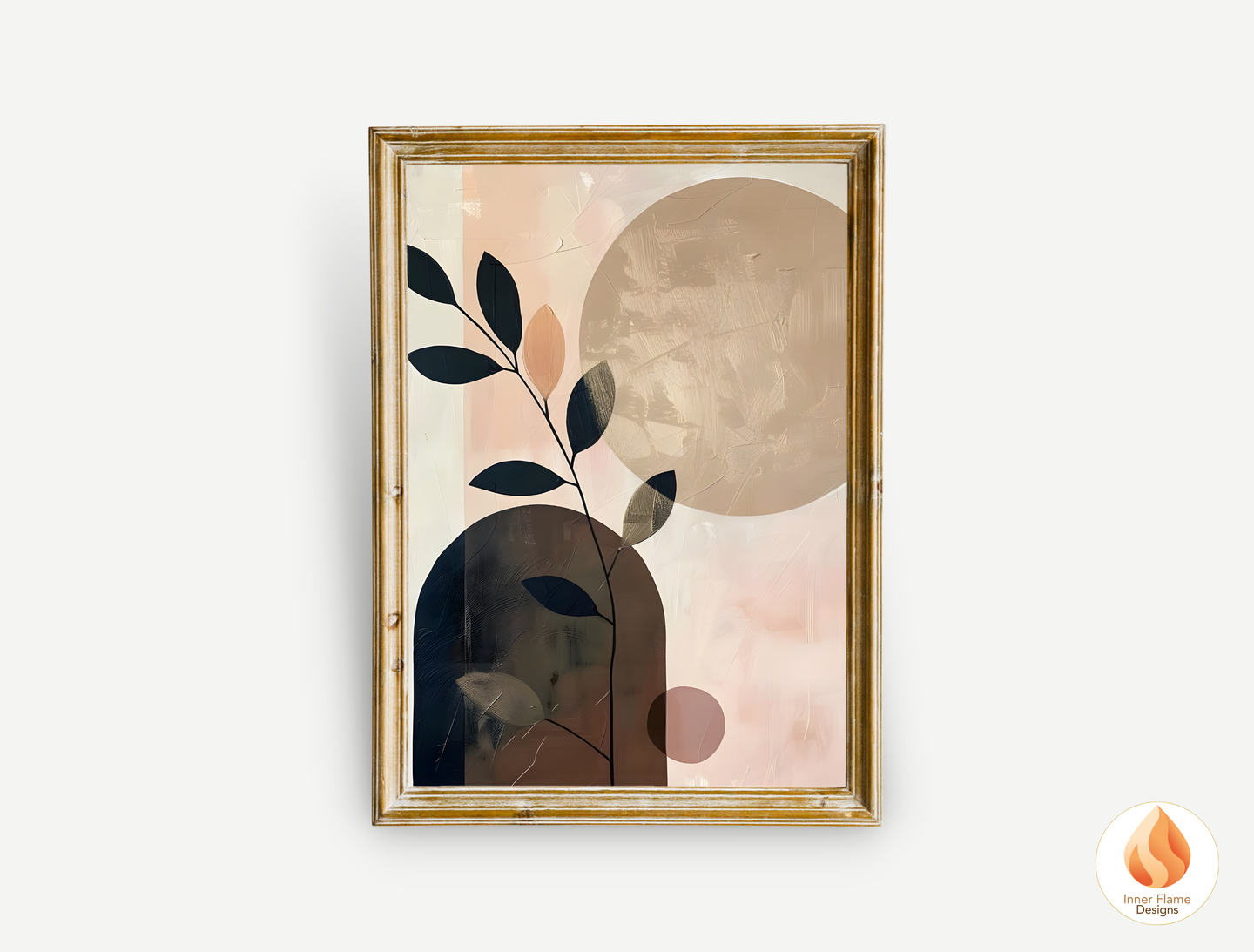 Charming Japandi Art for Modern Home Design | Triptych Artwork (Series 2)