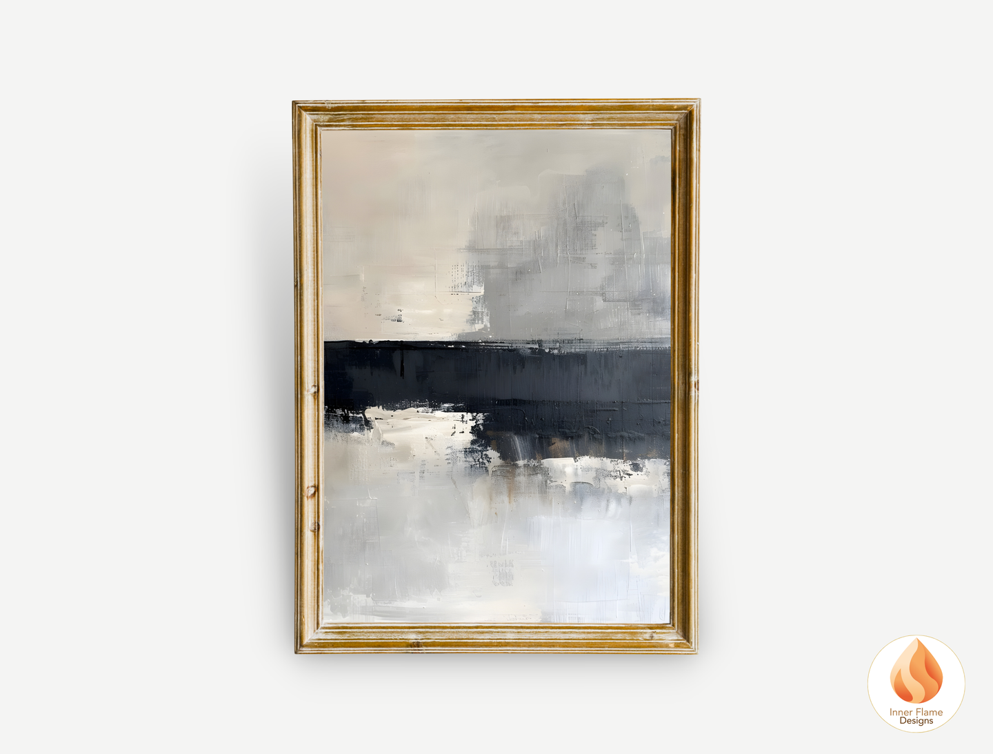MonochromaticMinimalist Art for Modern Home Design | Triptych Artwork