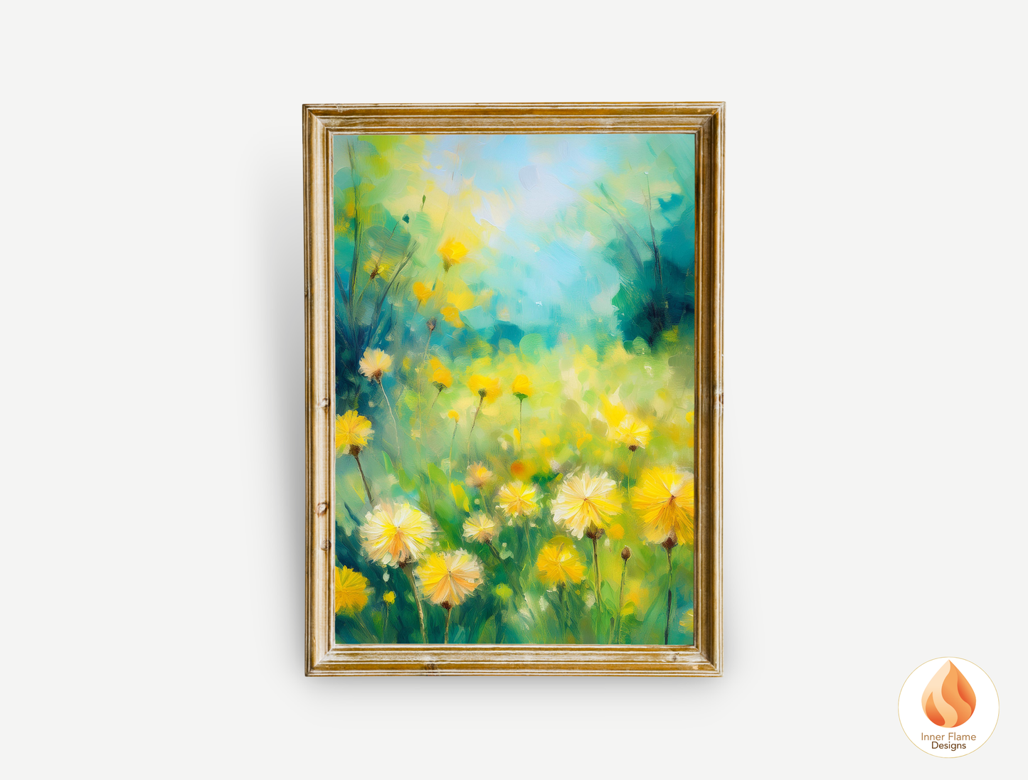 Vibrant Flower Artwork for Modern Home Design | Triptych Artwork