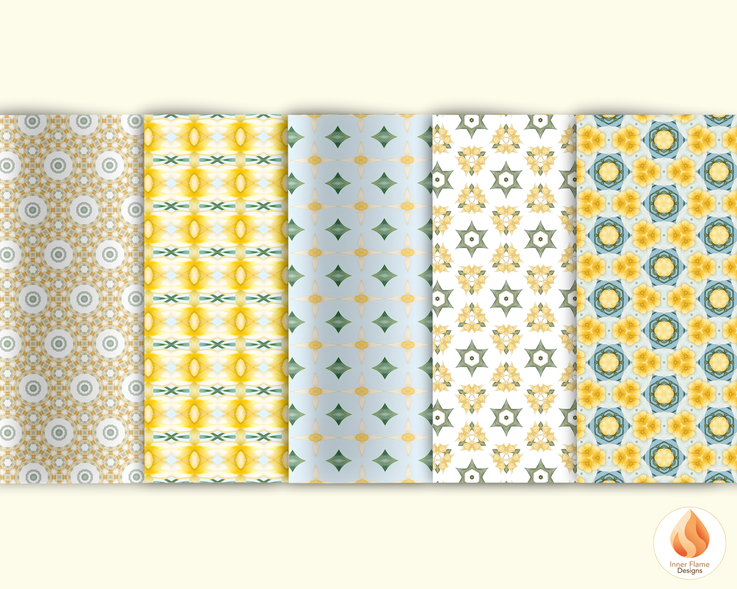 Soothing Geometric Surface Patterns | Seamless Patterns for Wallpaper, Textiles, Packaging and Digital Designs