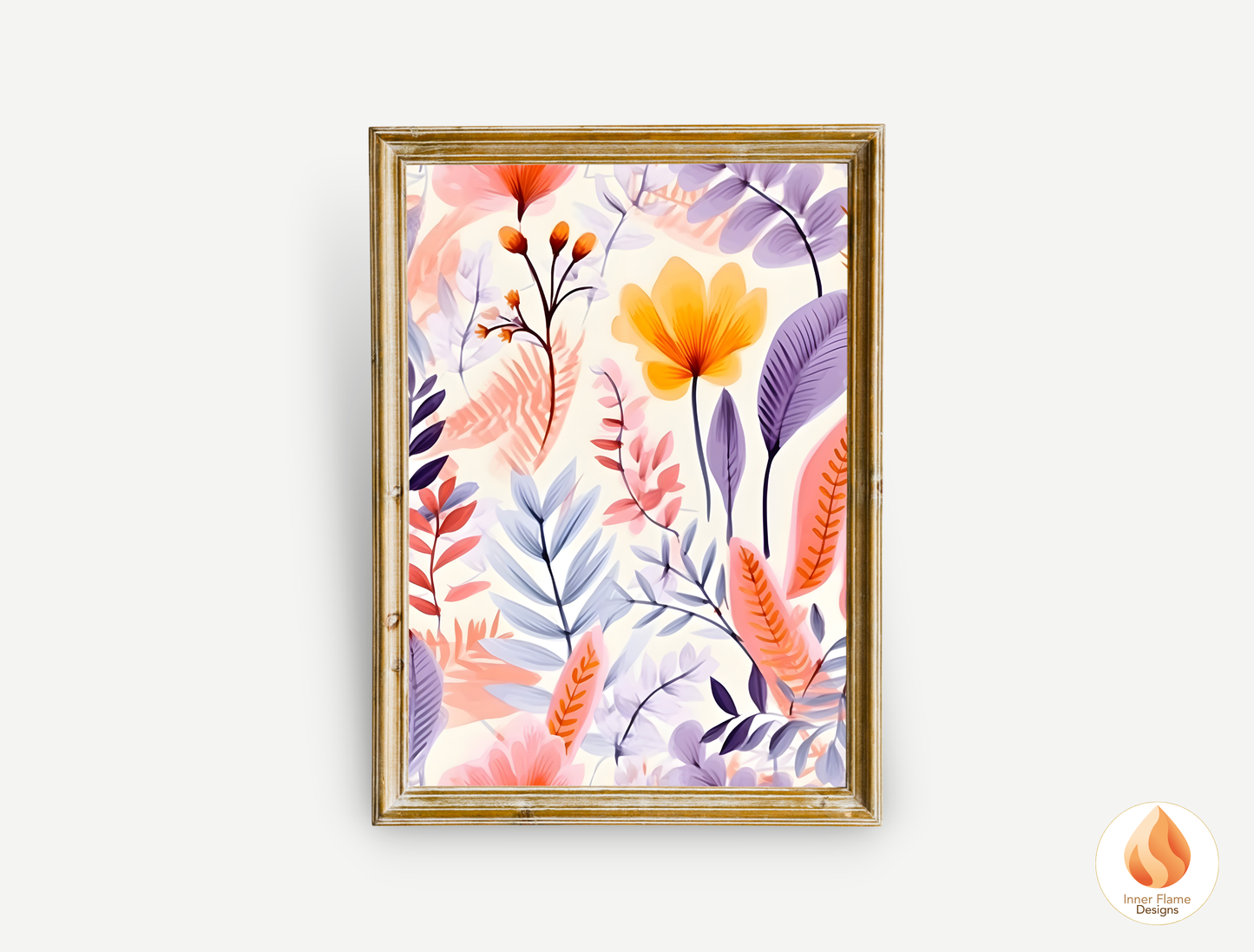 Cheerful Boho Wall Art Décor for Modern Home Design | Four Piece Wall Art