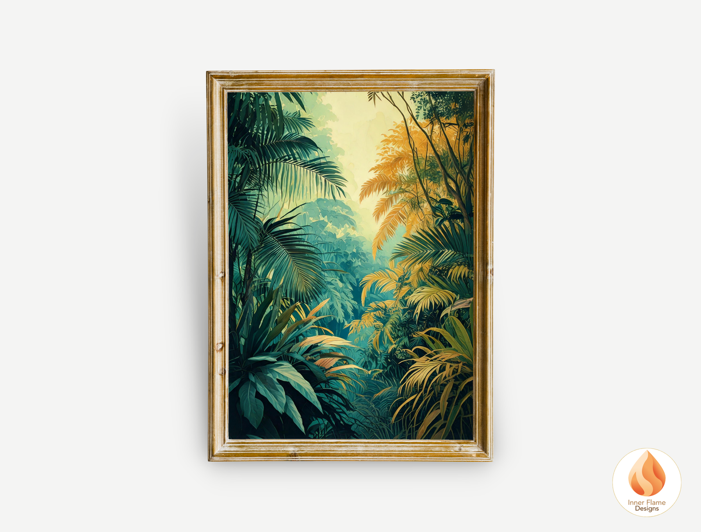 Verdant Botanical Art for Modern Home Design | Triptych Artwork