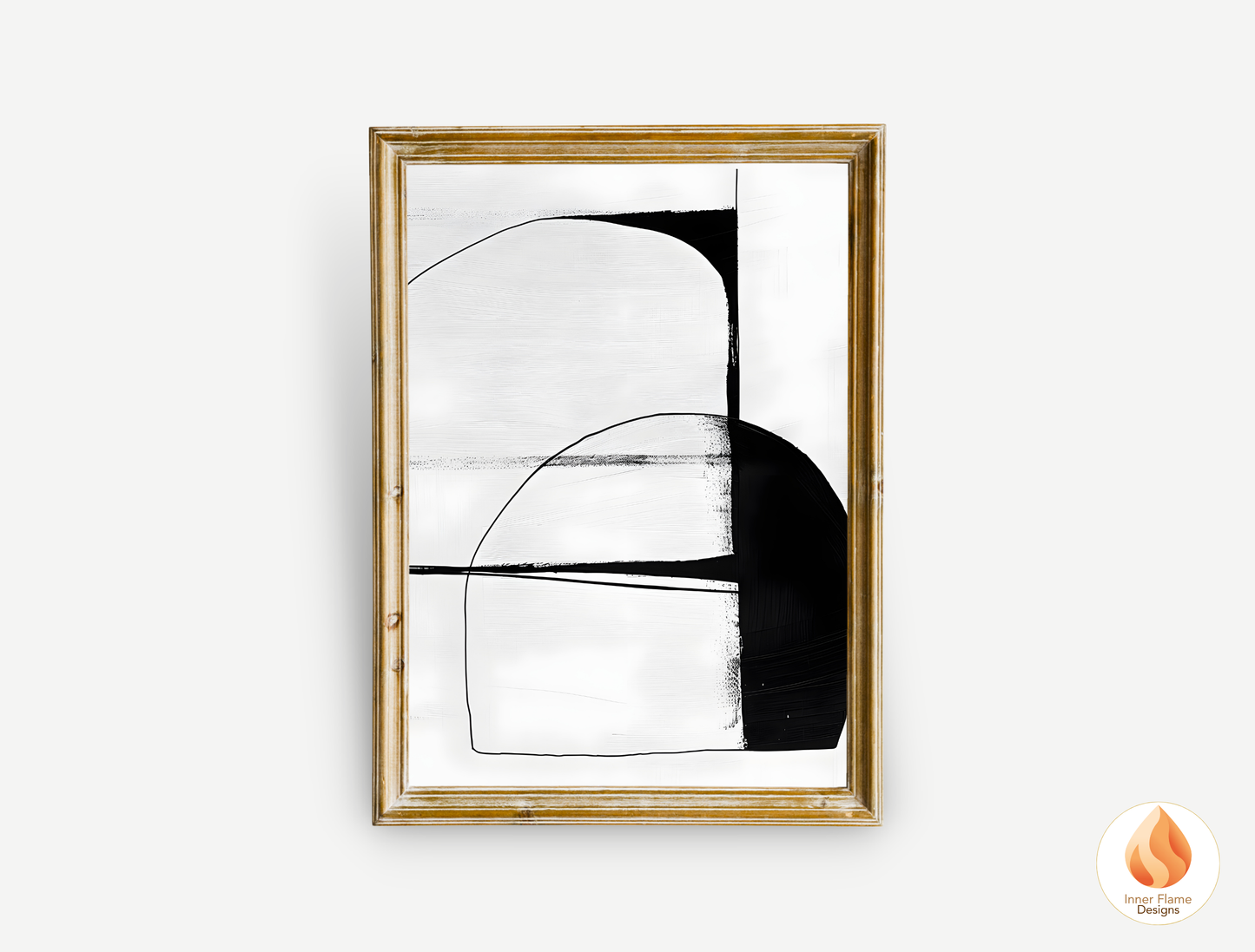 Monochromatic Line Art for Modern Home Design | Triptych Artwork (Series 1)