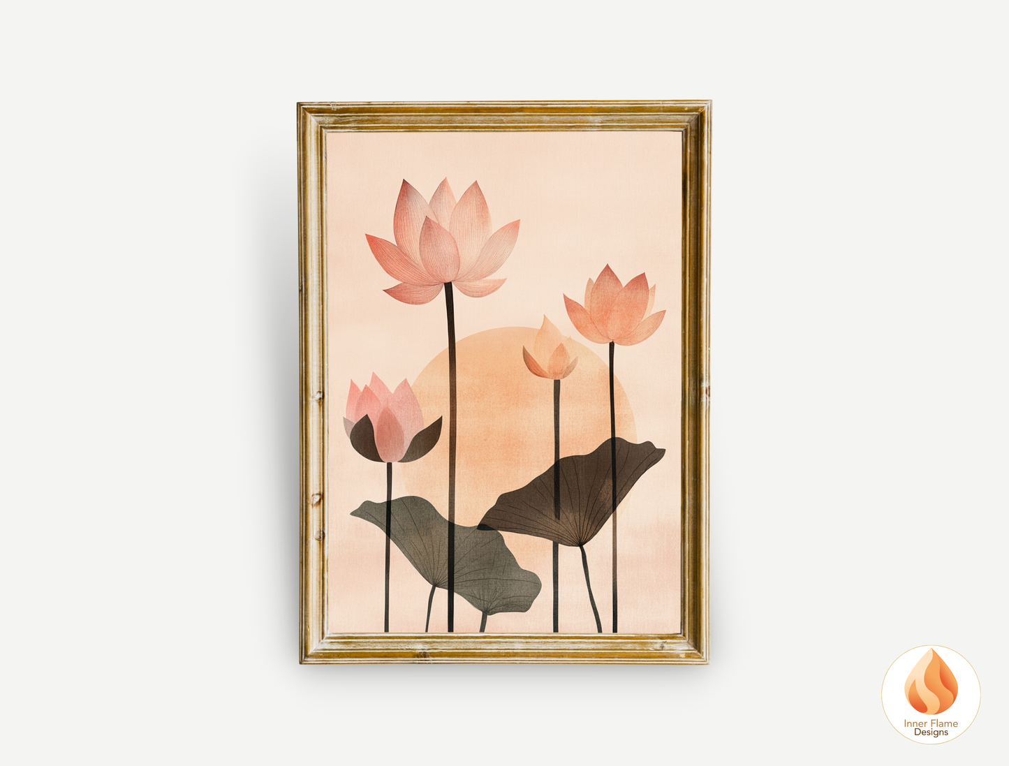 Exquisite Japandi Art for Modern Home Design | Triptych Artwork