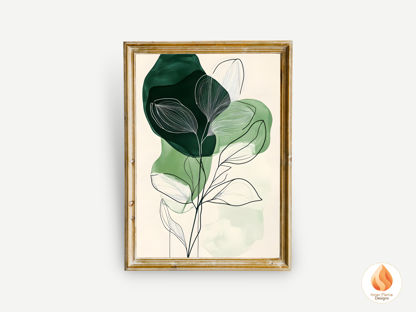 Bold Line Art for Modern Home Design | Triptych Artwork