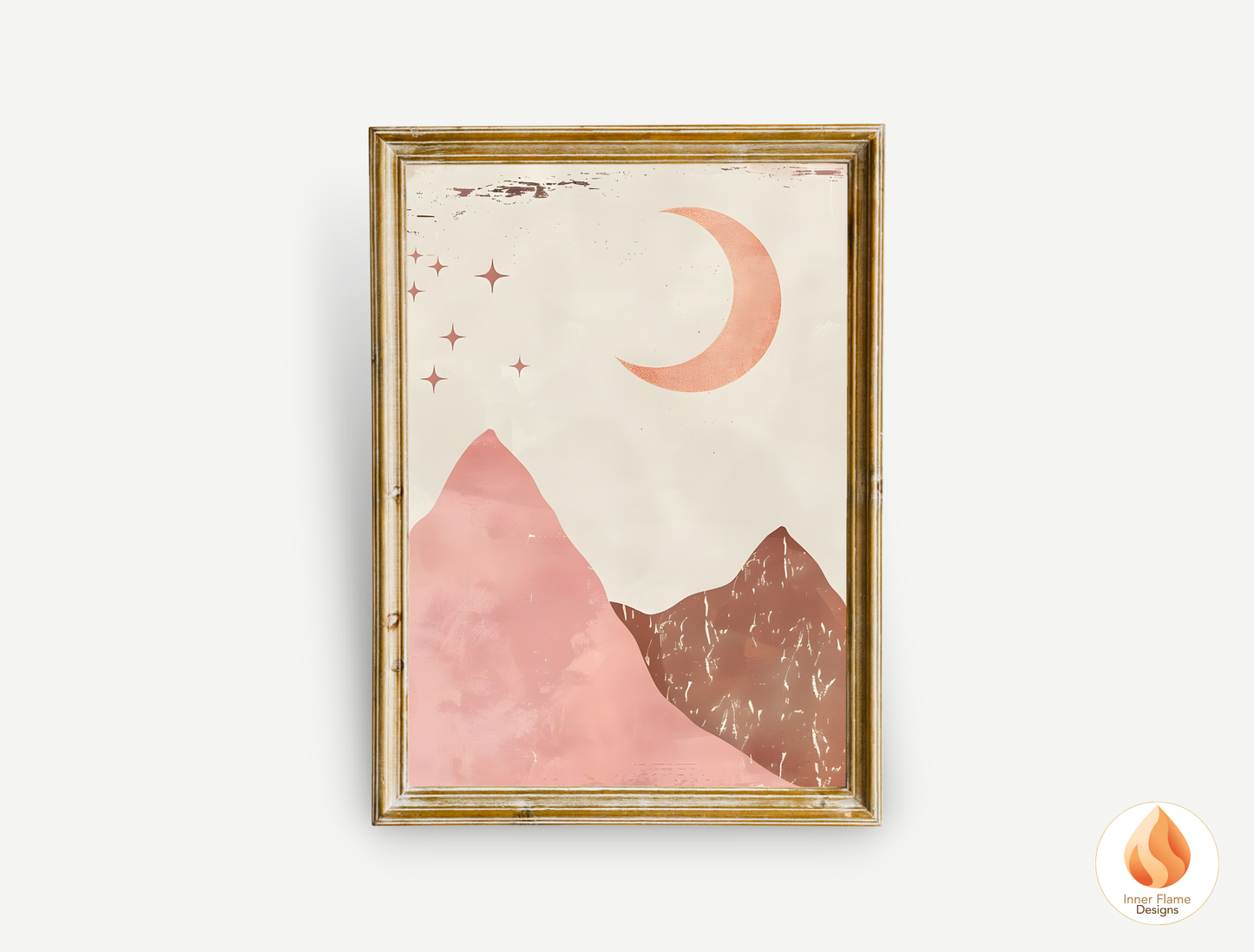 Soothing Boho Wall Art Décor for Modern Home Design | Triptych Artwork (Series 3)