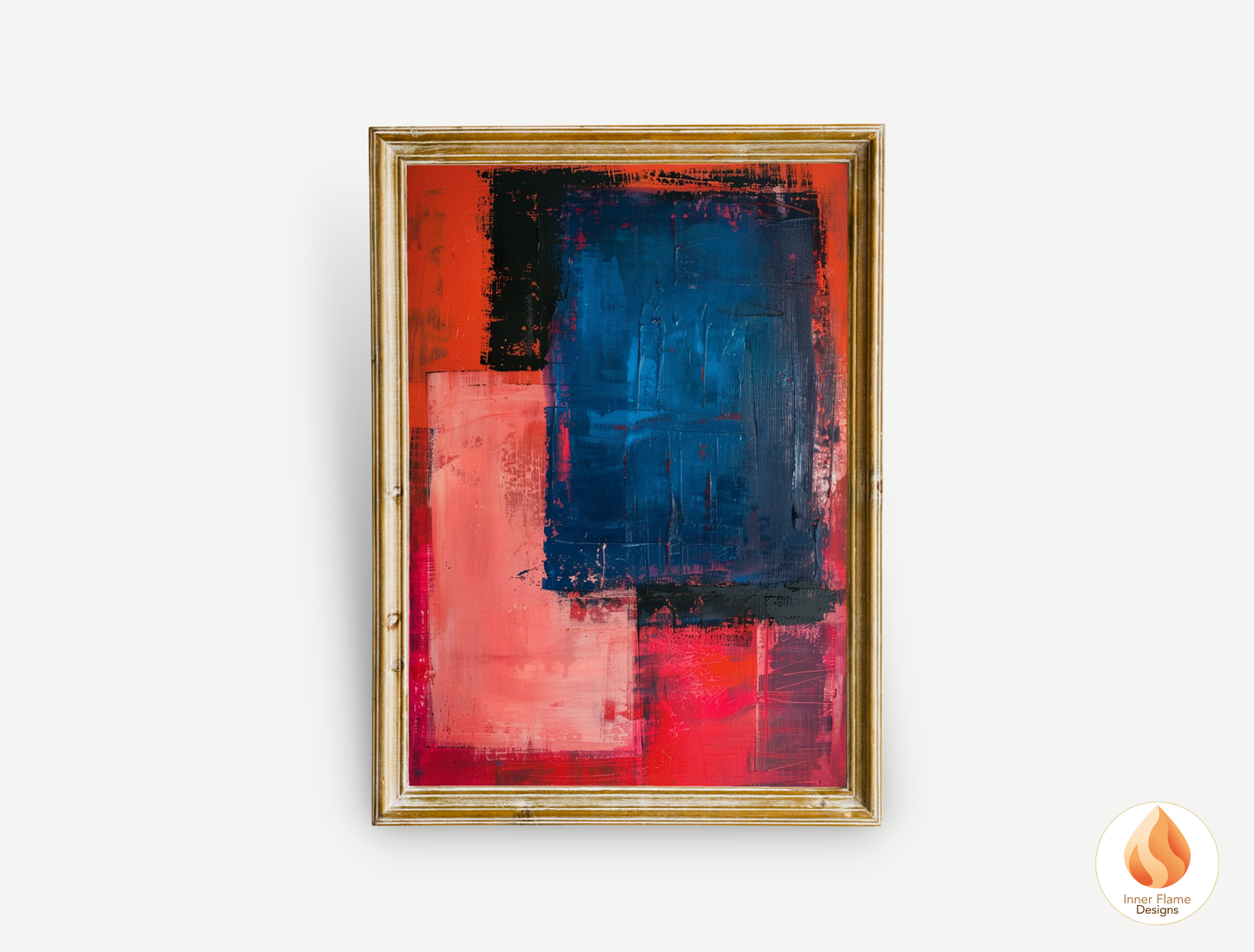 Striking Minimalist Art for Modern Home Design | Triptych Artwork