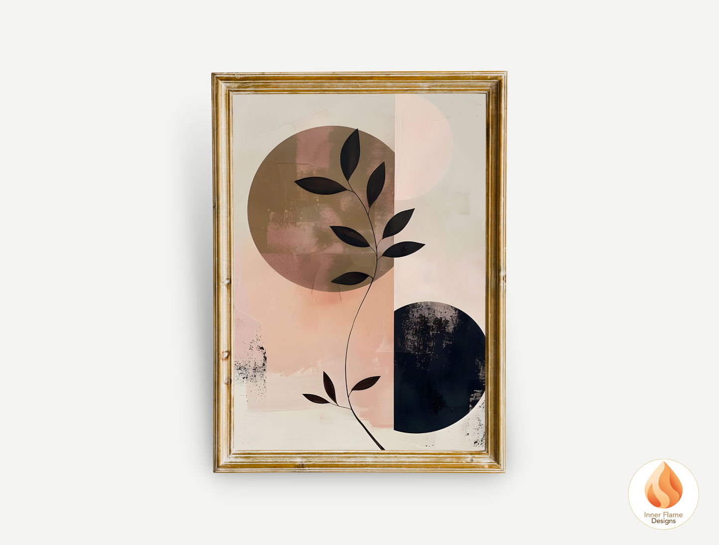 Charming Japandi Art for Modern Home Design | Triptych Artwork (Series 1)