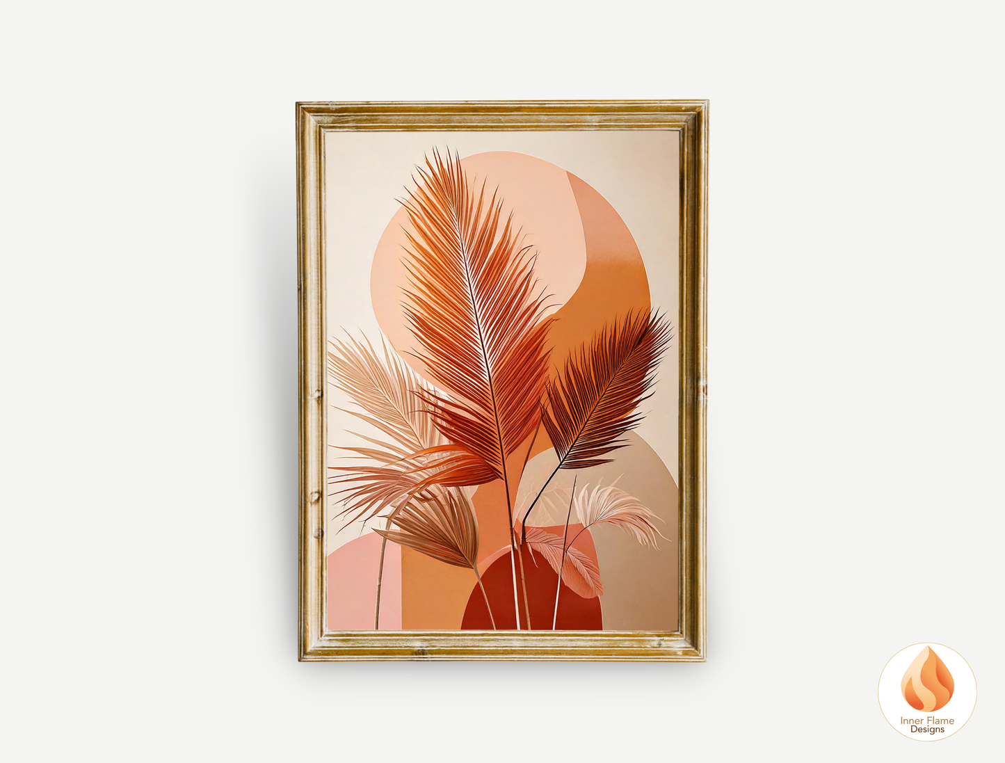 Radiant Botanical Art for Modern Home Design | Triptych Artwork