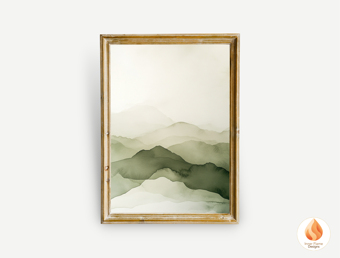 Reflective Japandi Art for Modern Home Design | Triptych Artwork