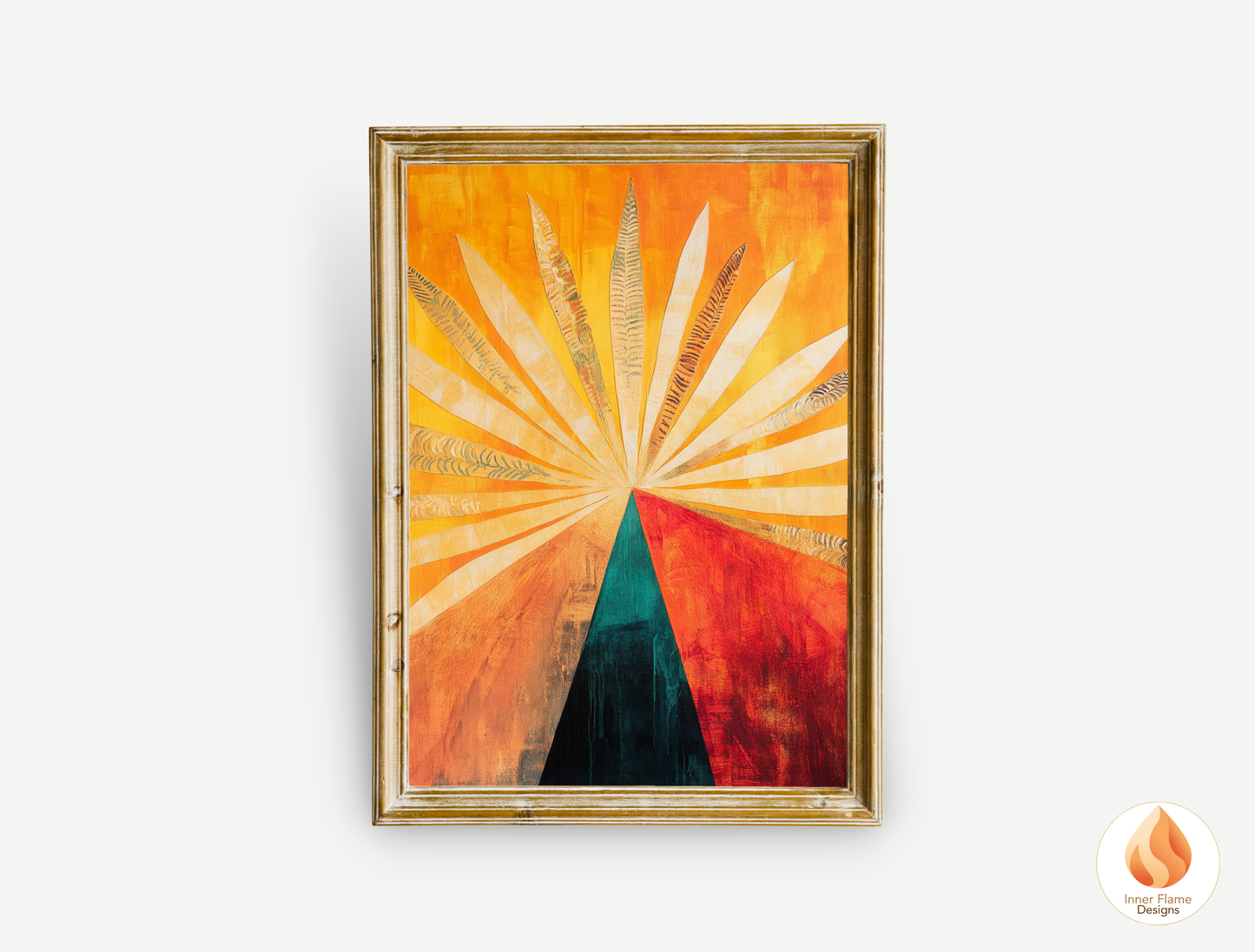 Vivid Cosmic Boho Wall Art Décor for Modern Home Design | Triptych Artwork (Series 1)