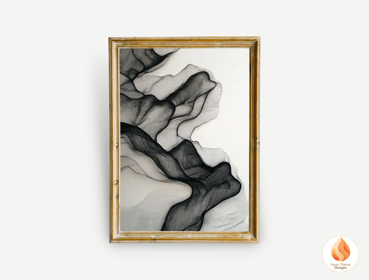Intricate Line Art for Modern Home Design | Triptych Artwork