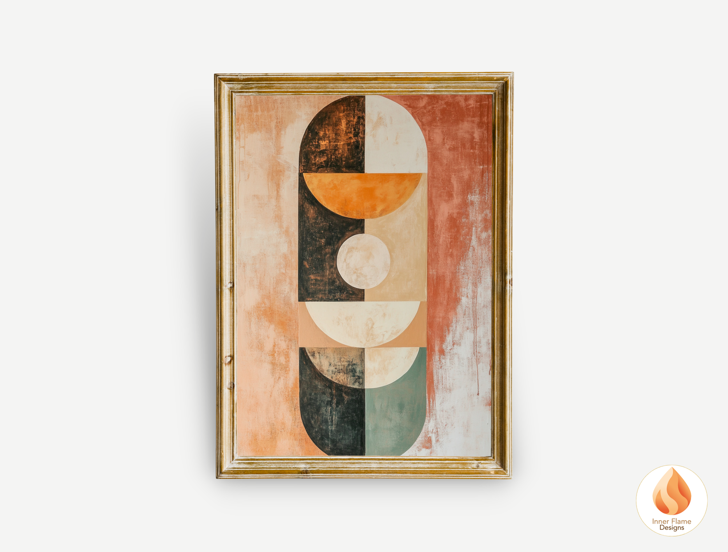 Cosmic Boho Wall Art Décor for Modern Home Design | Triptych Artwork (Series 2)