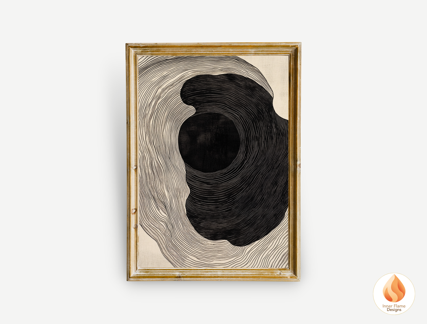 Intense Line Art for Modern Home Design | Triptych Artwork