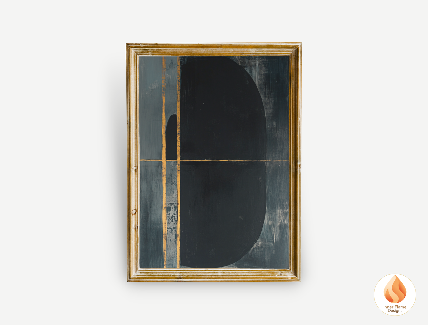 Enigmatic Minimalist Art for Modern Home Design | Triptych Artwork