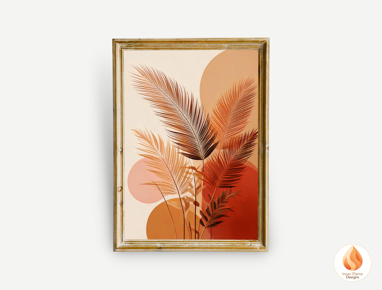 Radiant Botanical Art for Modern Home Design | Triptych Artwork
