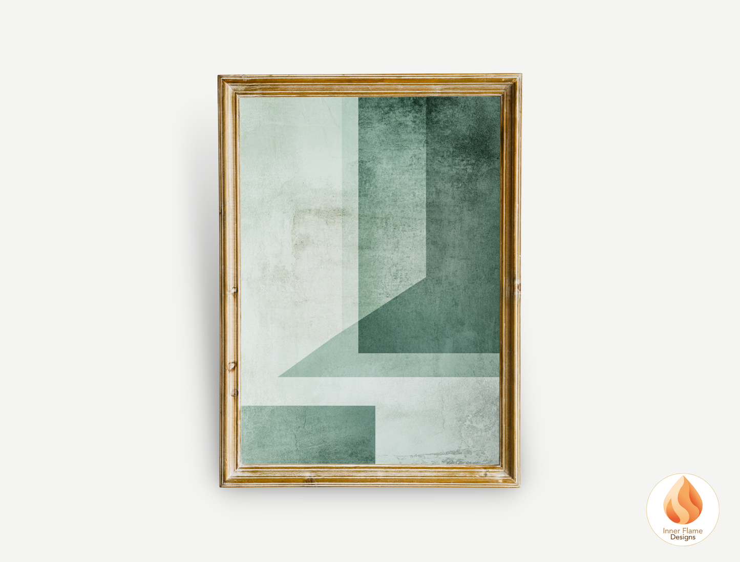 Simple Geometric Artwork for Modern Home Design | Triptych Artwork