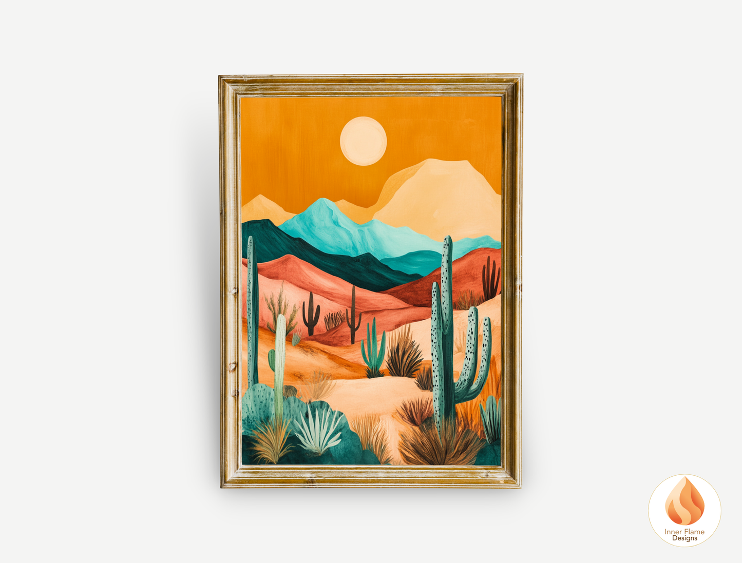 Exotic Boho Wall Art Décor for Modern Home Design | Triptych Artwork
