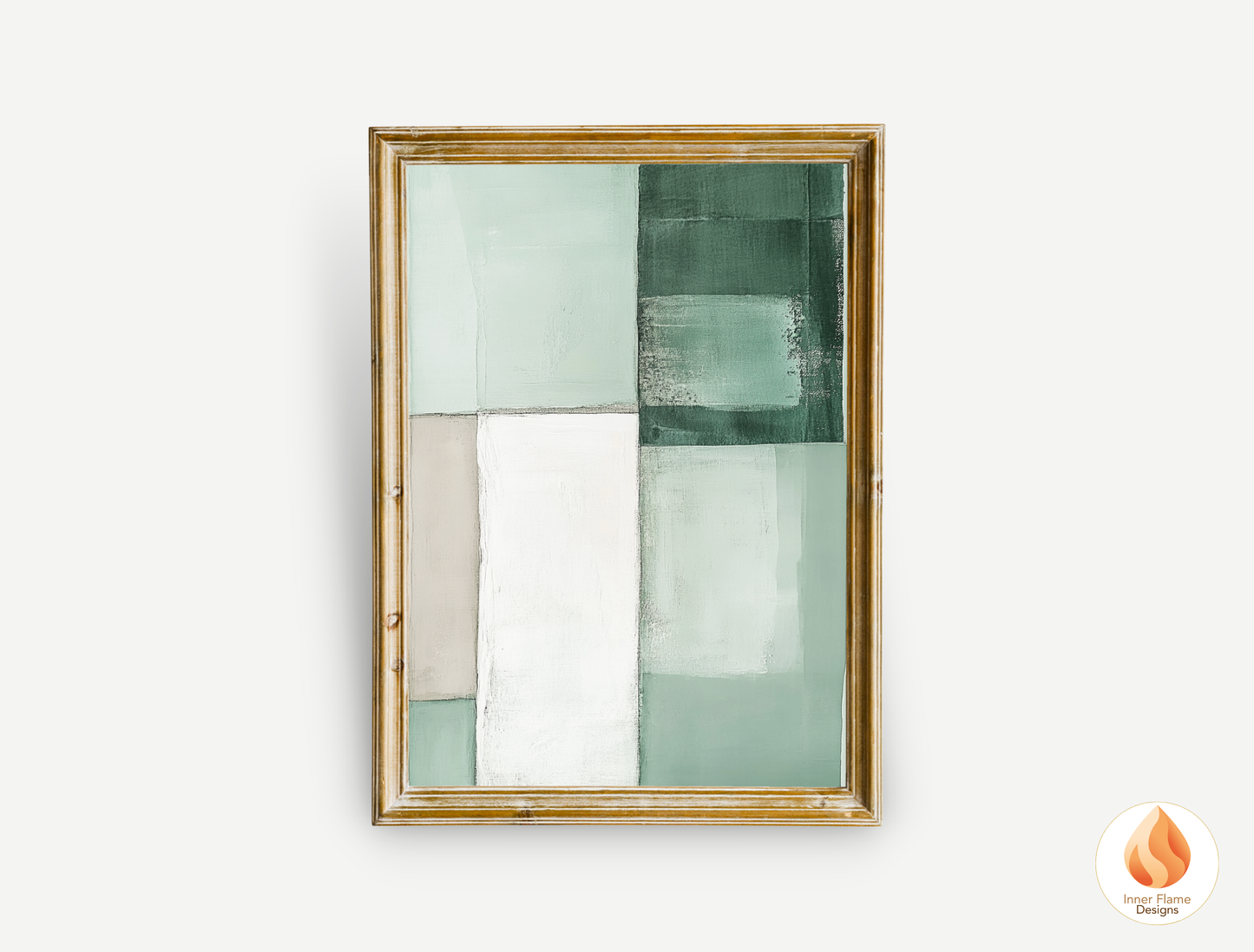 Gentle Minimalist Art for Modern Home Design | Triptych Artwork